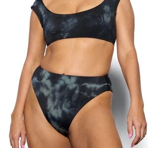 Dos Gardenias Rouge High Waist bikini bottom